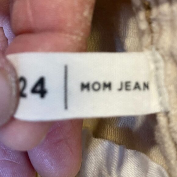 Pacsun Women's Corduroy Mom Jeans Size 24 High-Waisted Straight Fit - Picture 8 of 14